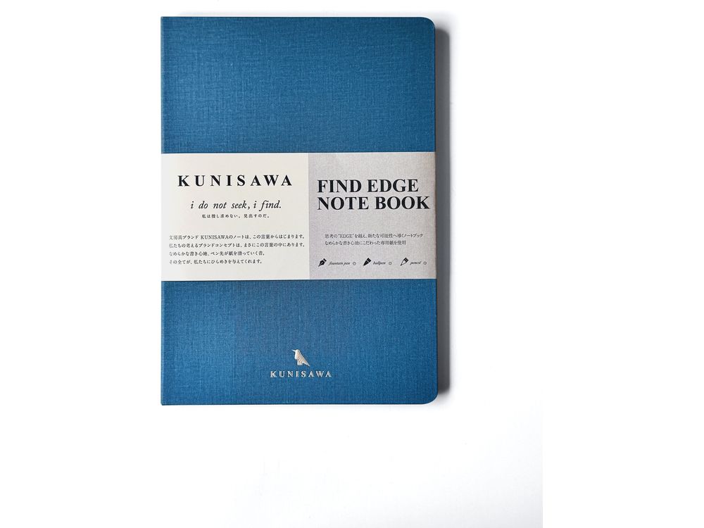 Kunisawa Find Edge Notebook - A5 - Nibuao (Dot Grid)