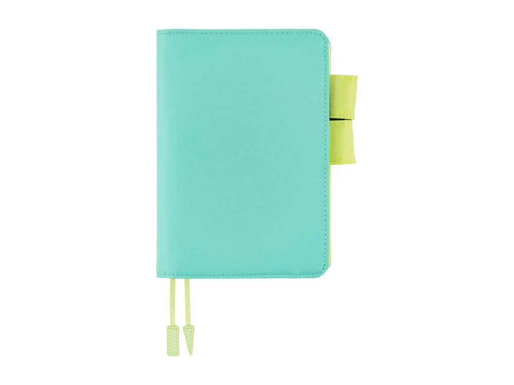 Hobonichi 2026 - A6 Cover - Colors: Aqua Lime