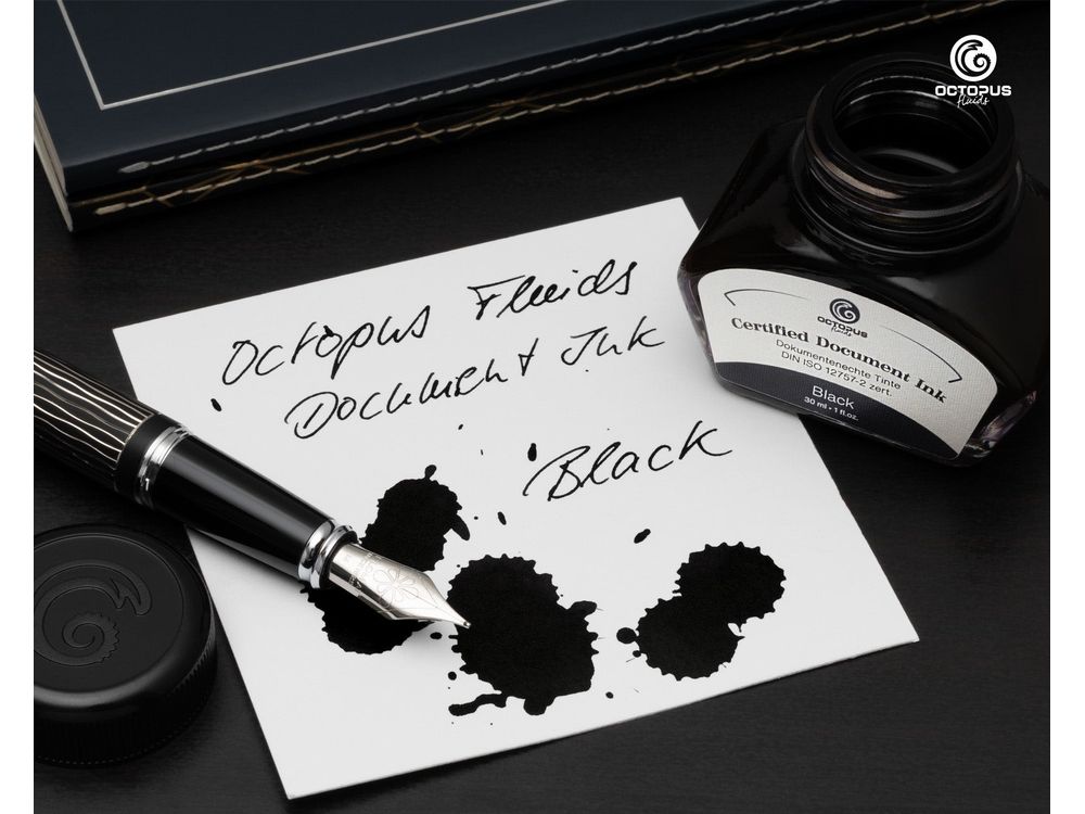 Octopus Document Ink - Black (30mL)