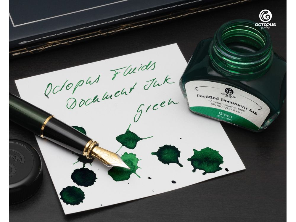 Octopus Document Ink - Green (30mL)