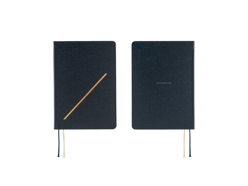 Hobonichi 2026 - A6 HON English - Slash (Navy)