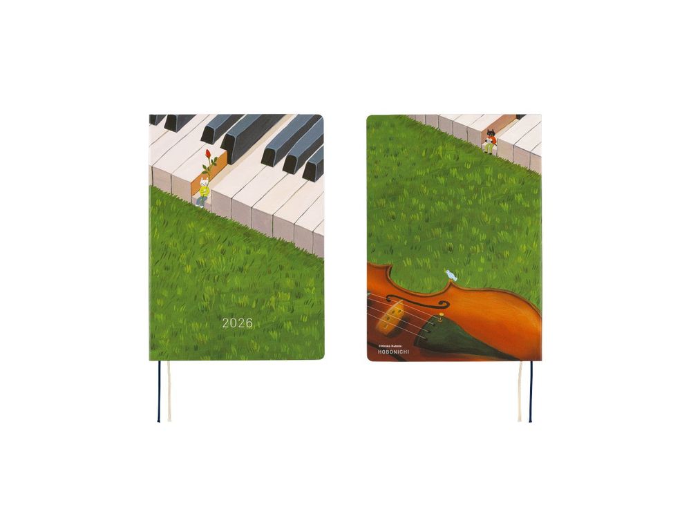 Hobonichi 2026 - A5 HON English - Hiroko Kubota: Waiting on the Chord