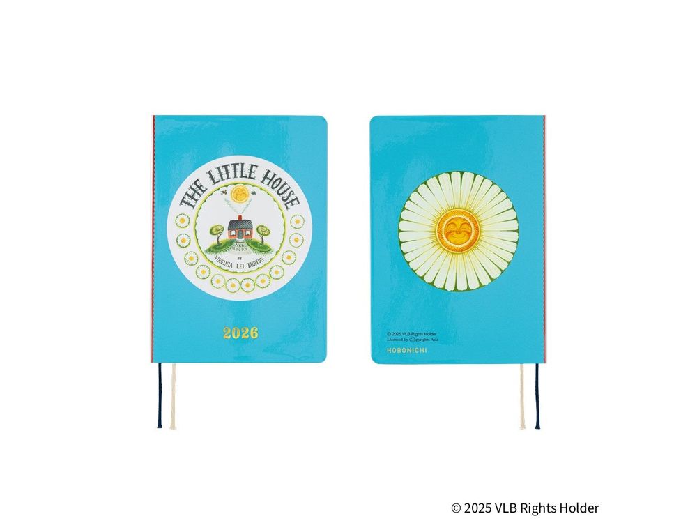 Hobonichi 2026 - A6 HON English - Virginia Lee Burton: The Little House