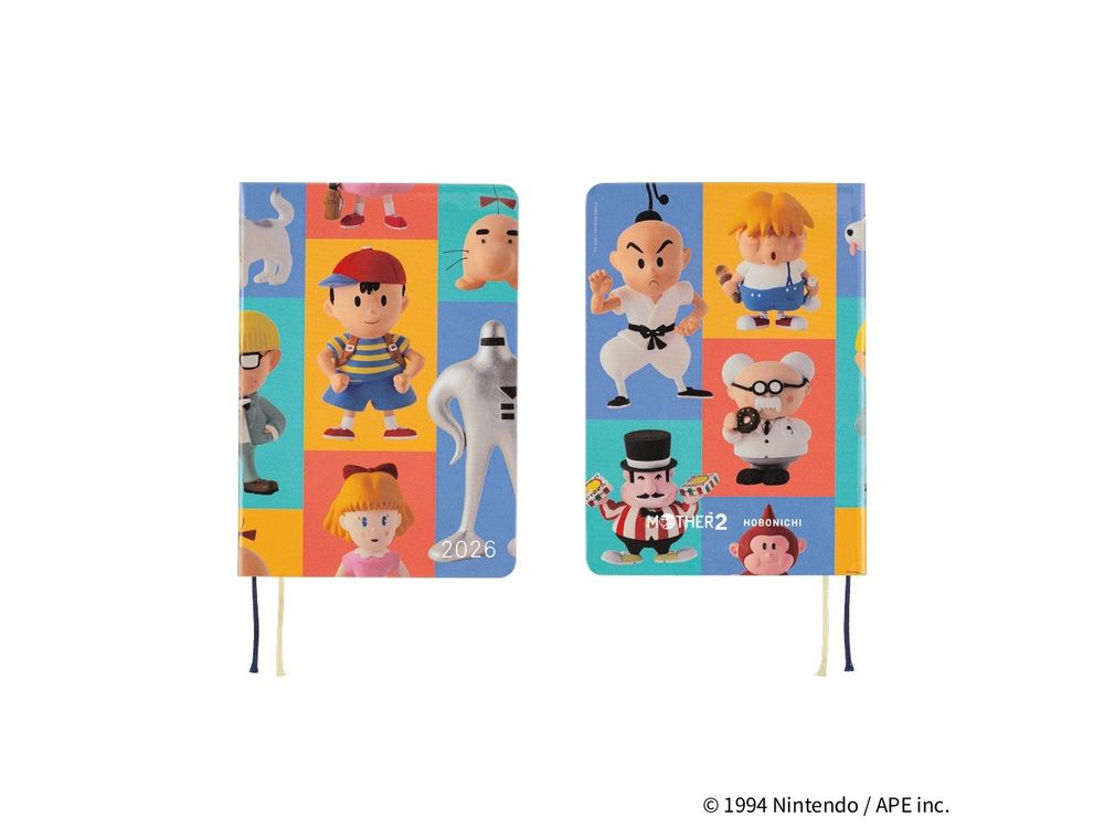 Hobonichi 2026 - A6 HON English - MOTHER: Clay Figurines