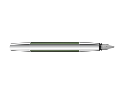 Pelikan Pura 40 Fountain Pen - Deep Green