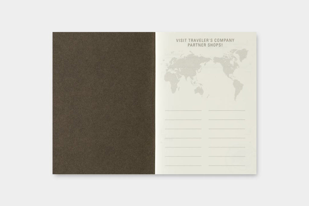 Traveler's Factory - Partner Shop Stamp Passport Refill