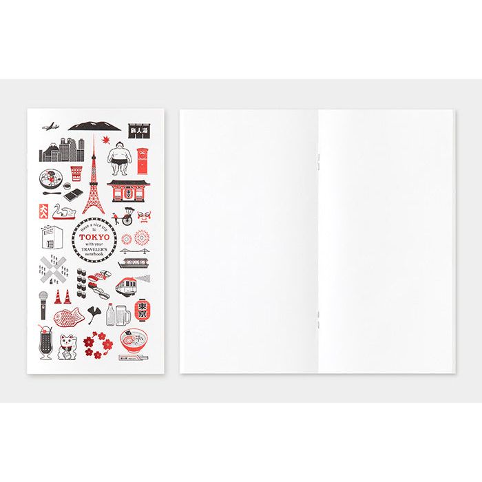 <b>Pre-Order</b> - Traveler's Notebook Regular Size - Tokyo Edition - Blank Refill