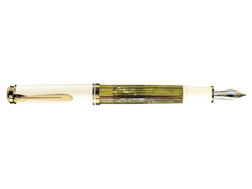 Pelikan Souverän M400 Fountain Pen - Tortoiseshell White