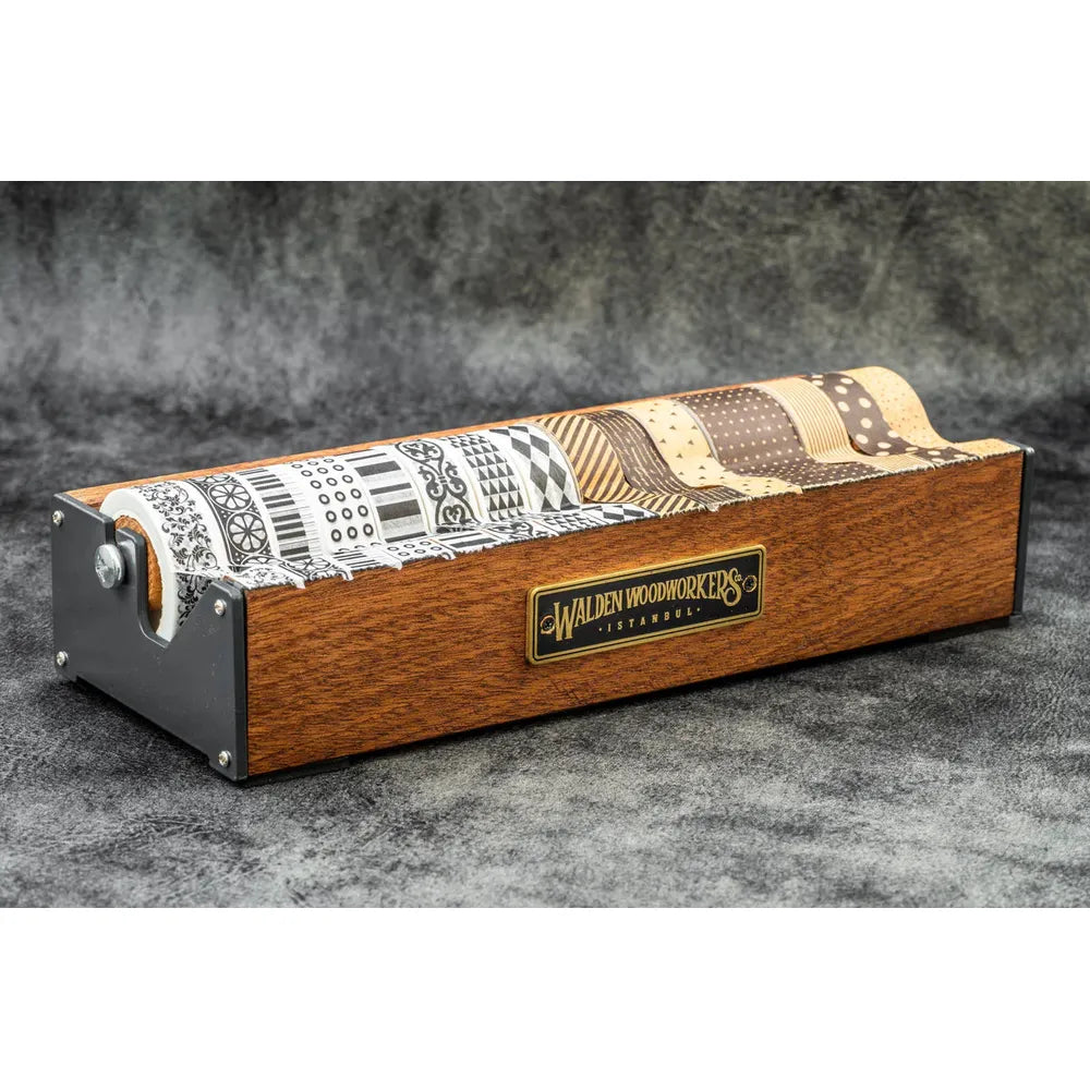 Galen Leather - Wooden Multi Washi Tape Dispenser - Mahogany