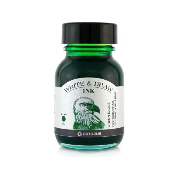 Octopus Write & Draw Ink (50mL) - Green Eagle