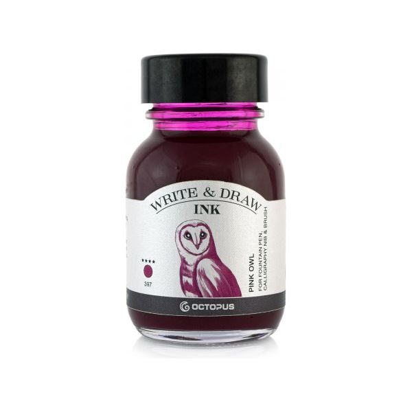 Octopus Write & Draw Ink (50mL) - Pink Owl – Wonder Pens