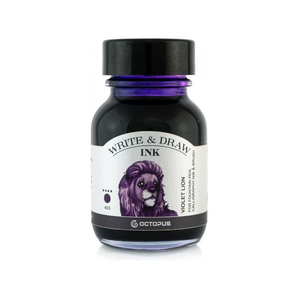 Octopus Write & Draw Ink (50mL) - Violet Lion