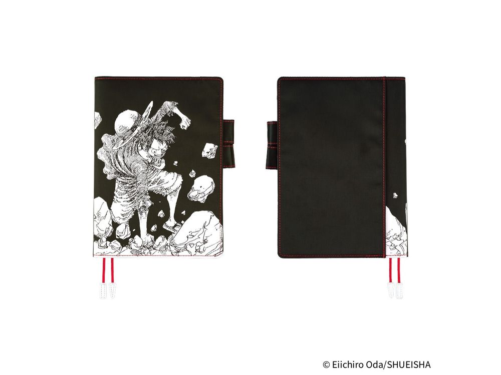 Hobonichi 2026 - A5 Cover - ONE PIECE magazine: Straw Hat Luffy (Black)