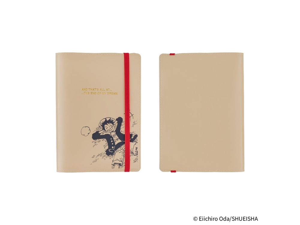 Hobonichi 2026 - A5 Cover - ONE PIECE magazine: End of Luffy’s Dream (Sand Beige)