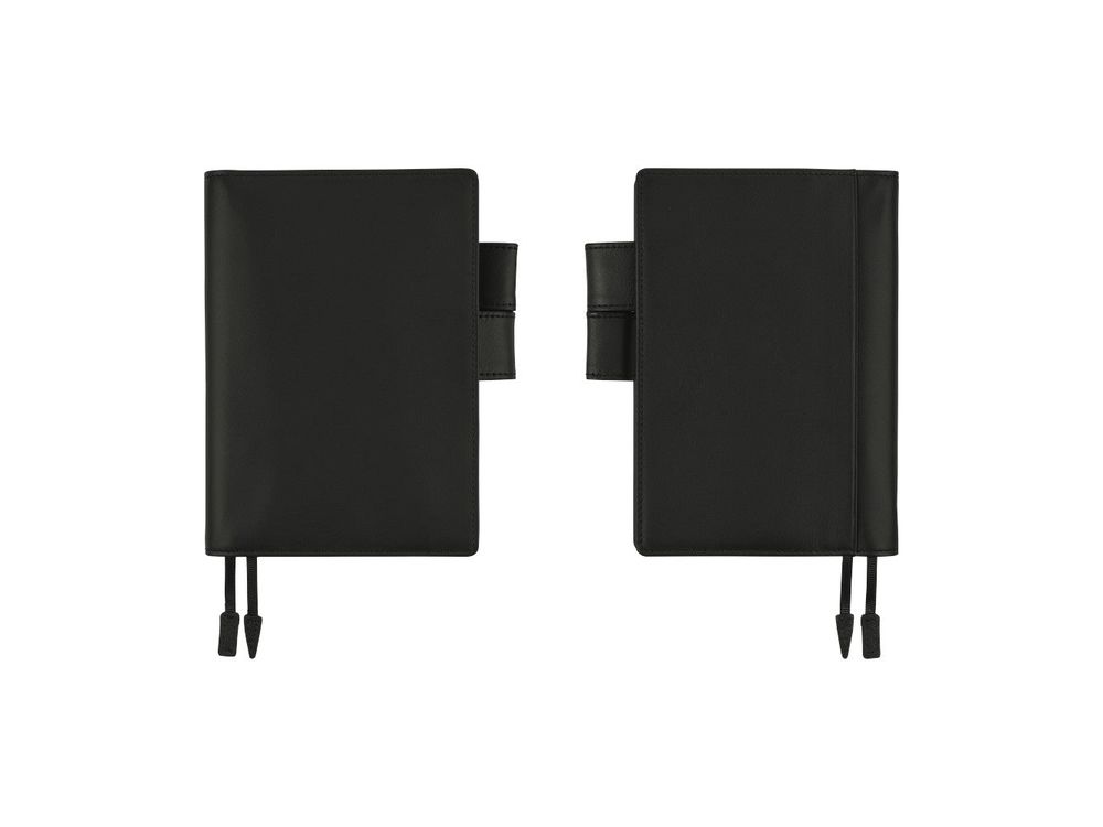 Hobonichi 2026 - A6 Cover - Leather: TS Basic - Black