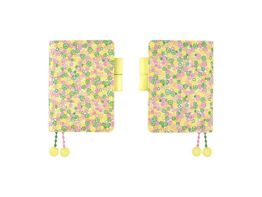 Hobonichi 2026 - A6 Cover - minä perhonen: skyful (Yellow)