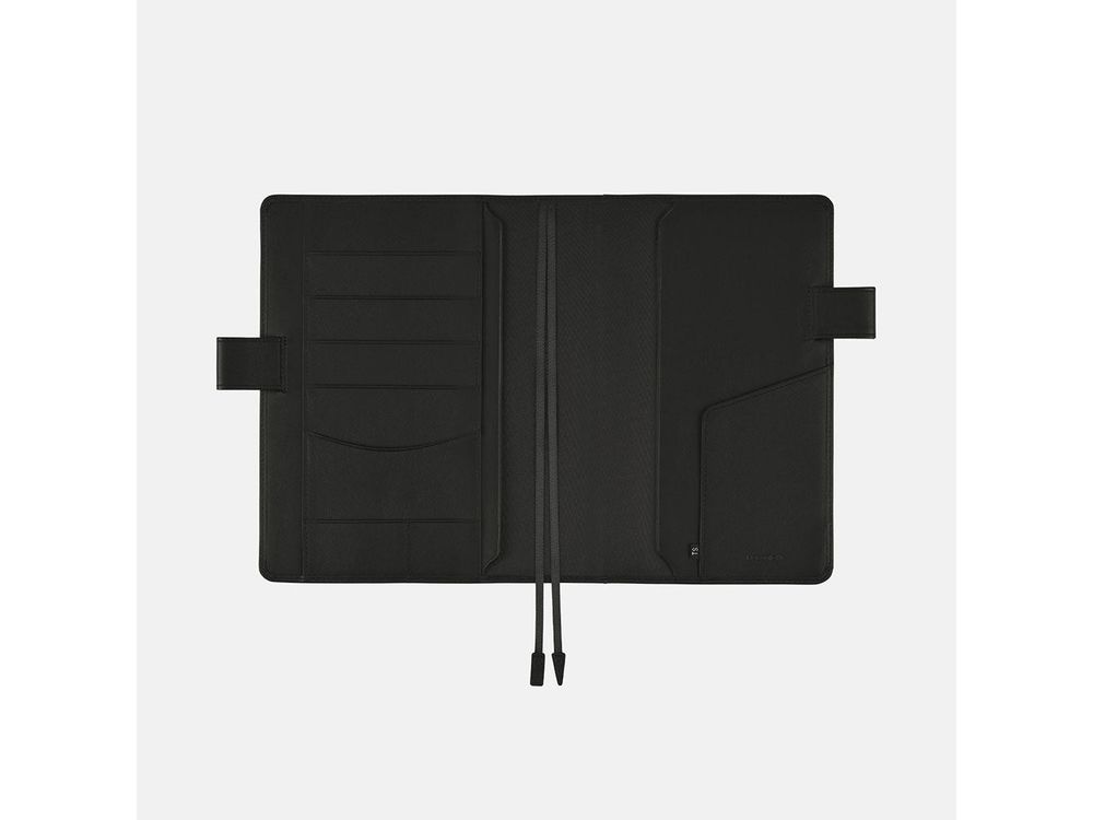 Hobonichi 2025 - A5 Cover - Leather: TS Basic - Black