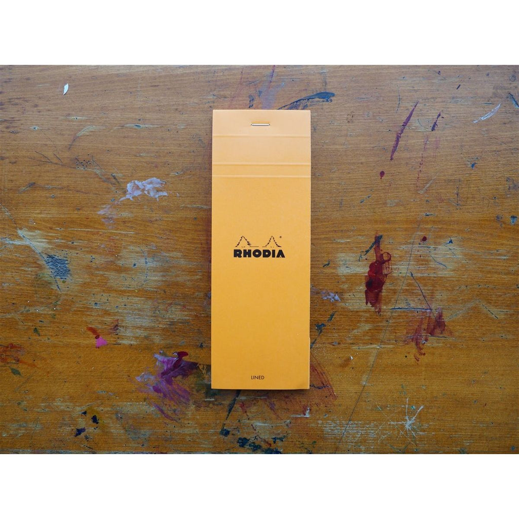 Rhodia Shopping Pad (7.4 cm x 21 cm) - Orange - Lined
