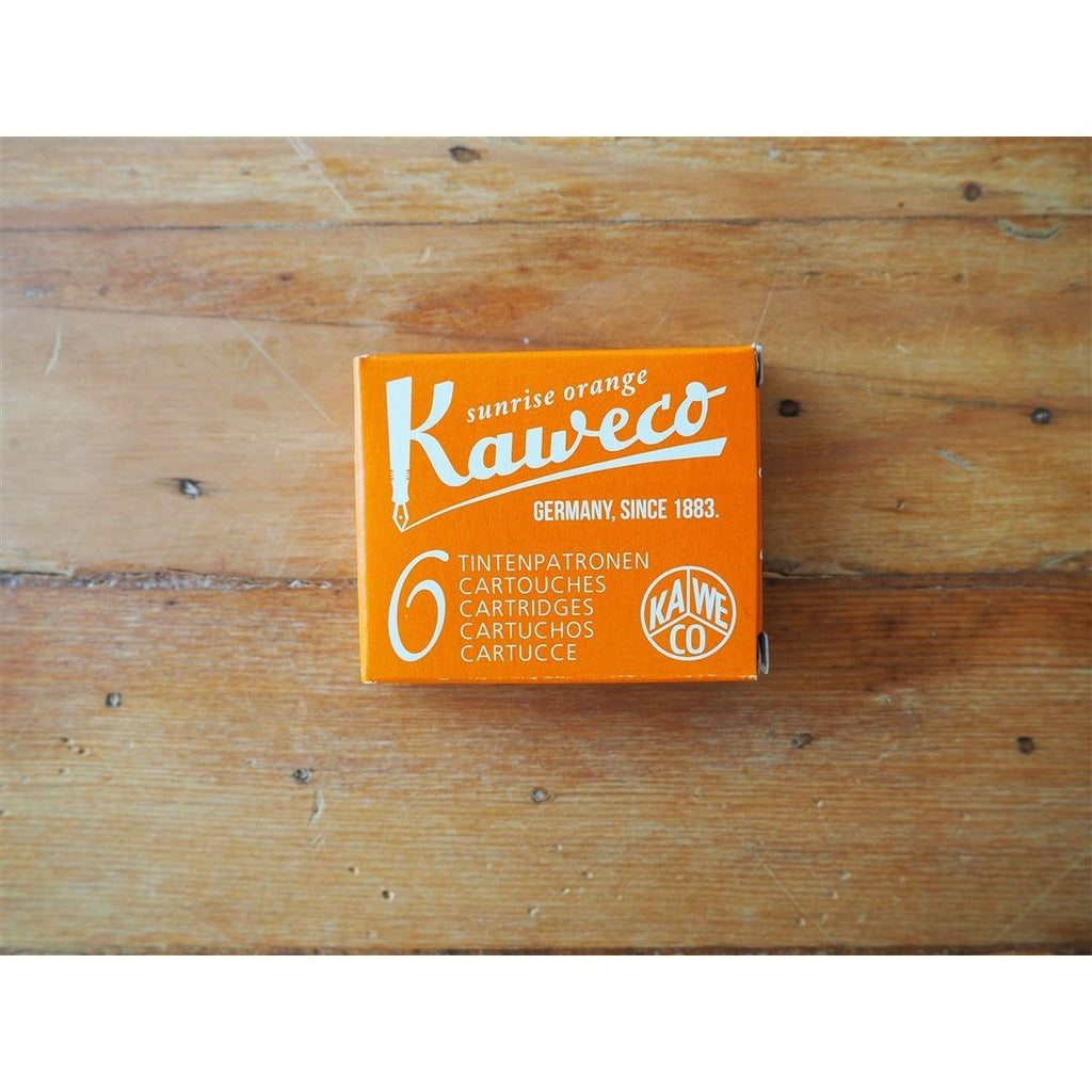Kaweco Ink Cartridges - Sunrise Orange (Orange)