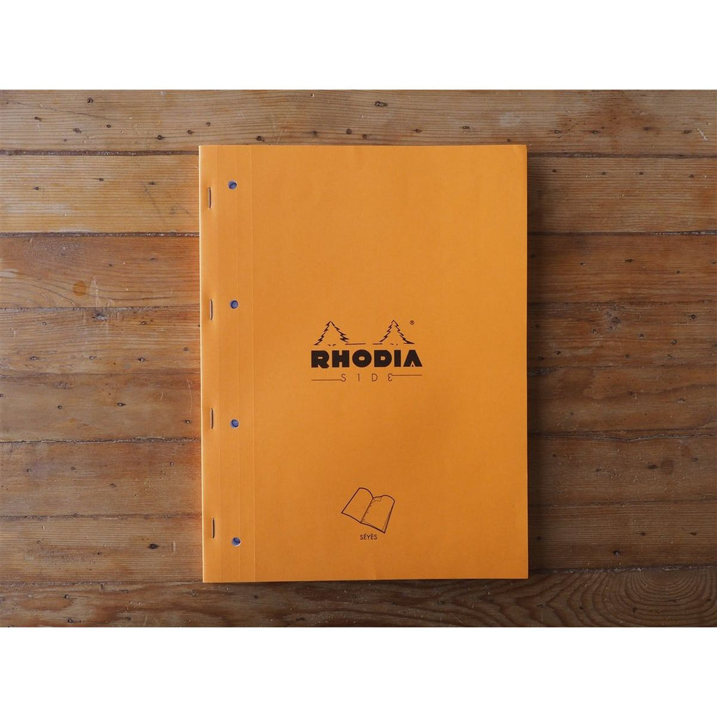 Rhodia Side Notebook - Seyes - Orange (A4)