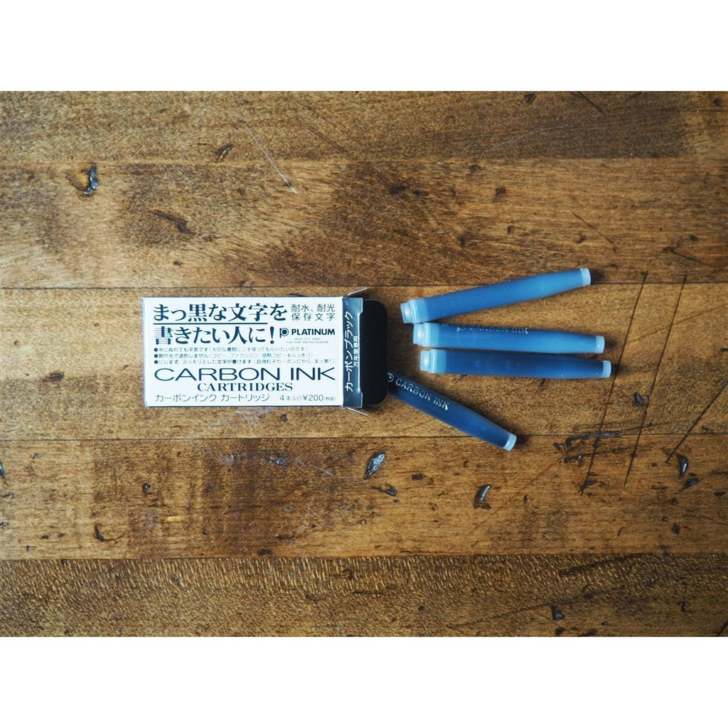 Platinum Ink Cartridges - Carbon Black (Box of 4)