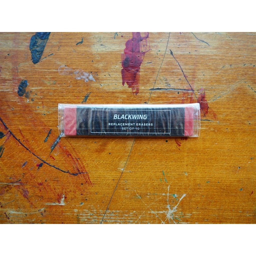 Palomino Blackwing Replacement Erasers (pack of 10) - Red