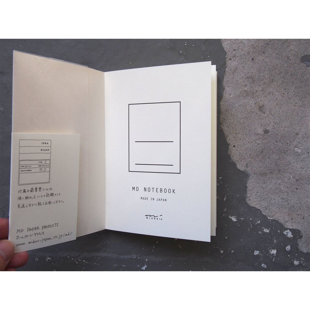 Midori MD Notebook A6 - Plain