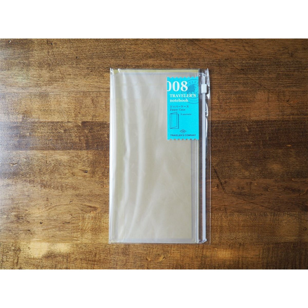 Traveler's Notebook Regular Size Refill - 008 Zippered Pocket