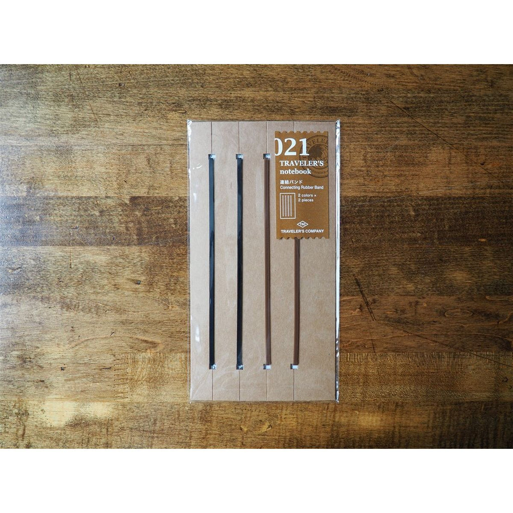 Traveler's Notebook Regular Size - 021 Connecting Rubber Bands
