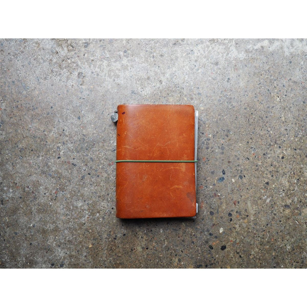 Traveler's Notebook Passport Size - Camel Leather
