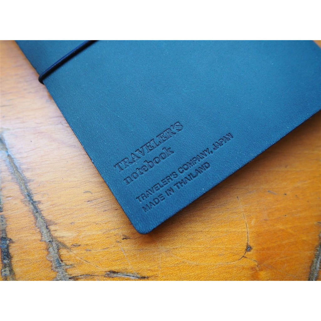 Traveler's Notebook Passport Size - Blue Leather
