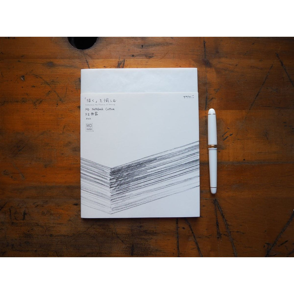 Midori MD Cotton Notebook F2 (240x190mm) - Plain