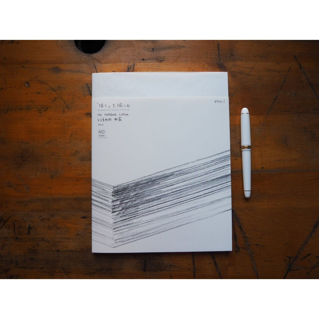 Midori MD Cotton Notebook F3 (273x210mm) - Plain