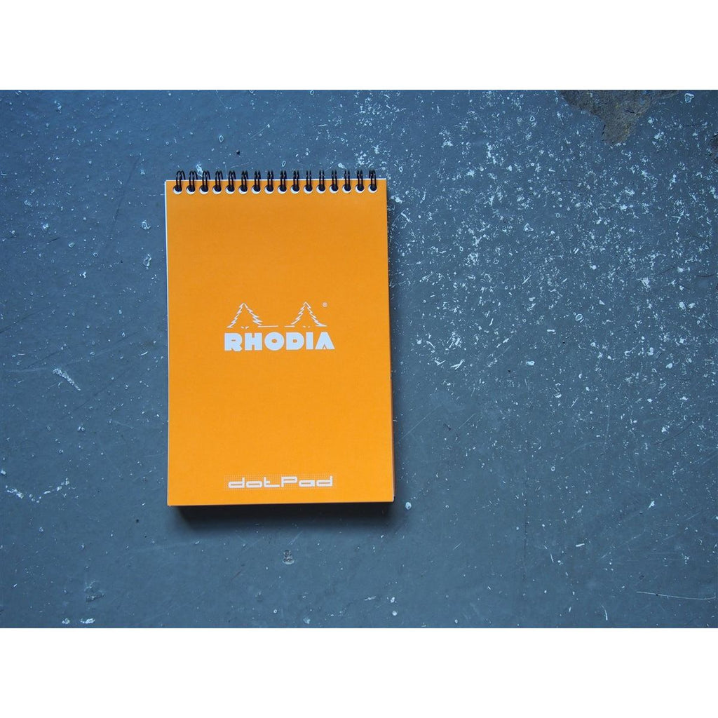 Rhodia Top Spiral Pad No. 16 - Dot - Orange (A5)