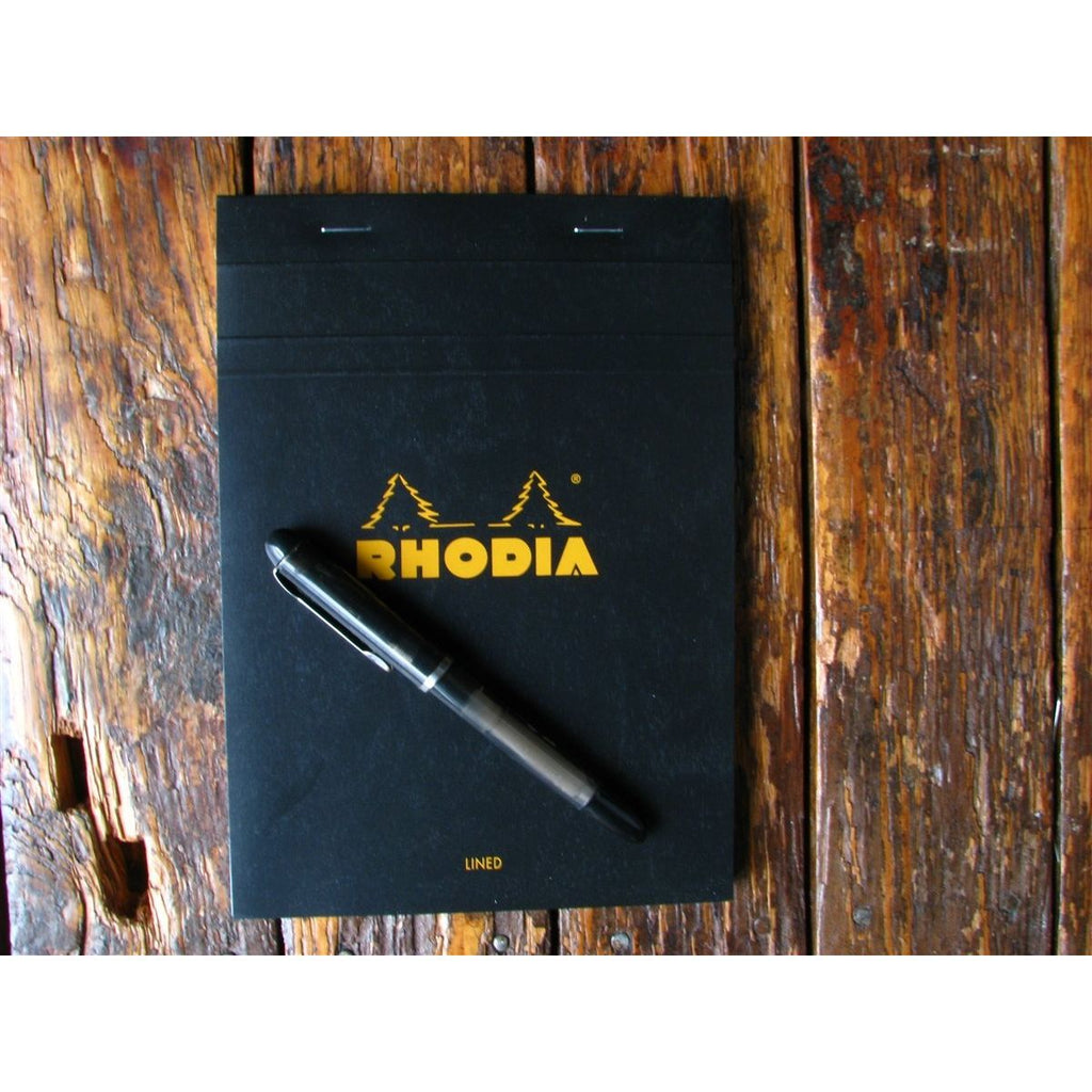 Rhodia Pad No. 16 - Lined - Black (A5)