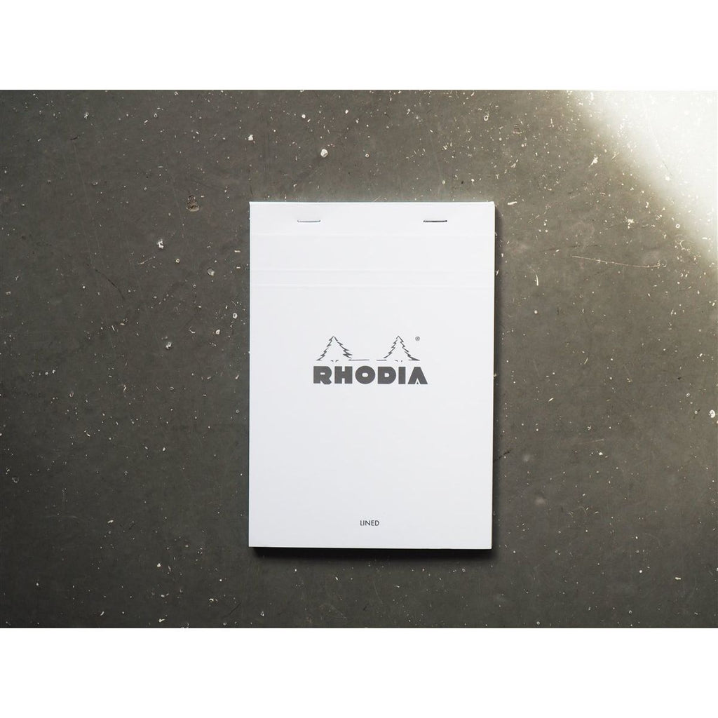 Rhodia Pad No. 16 - Lined - Ice White (A5)