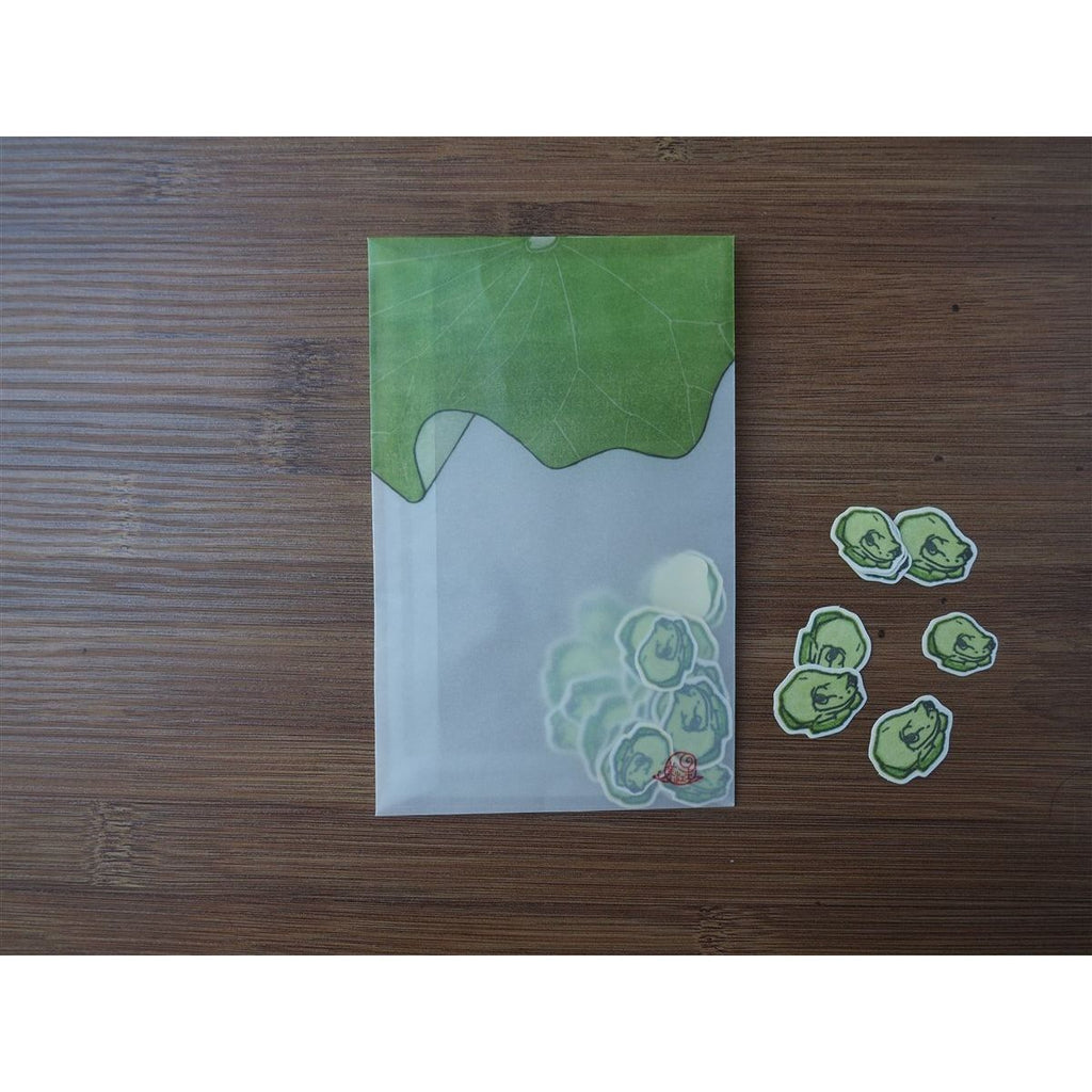 Classiky Ugyokusha Stickers - 24 Pieces - Frog