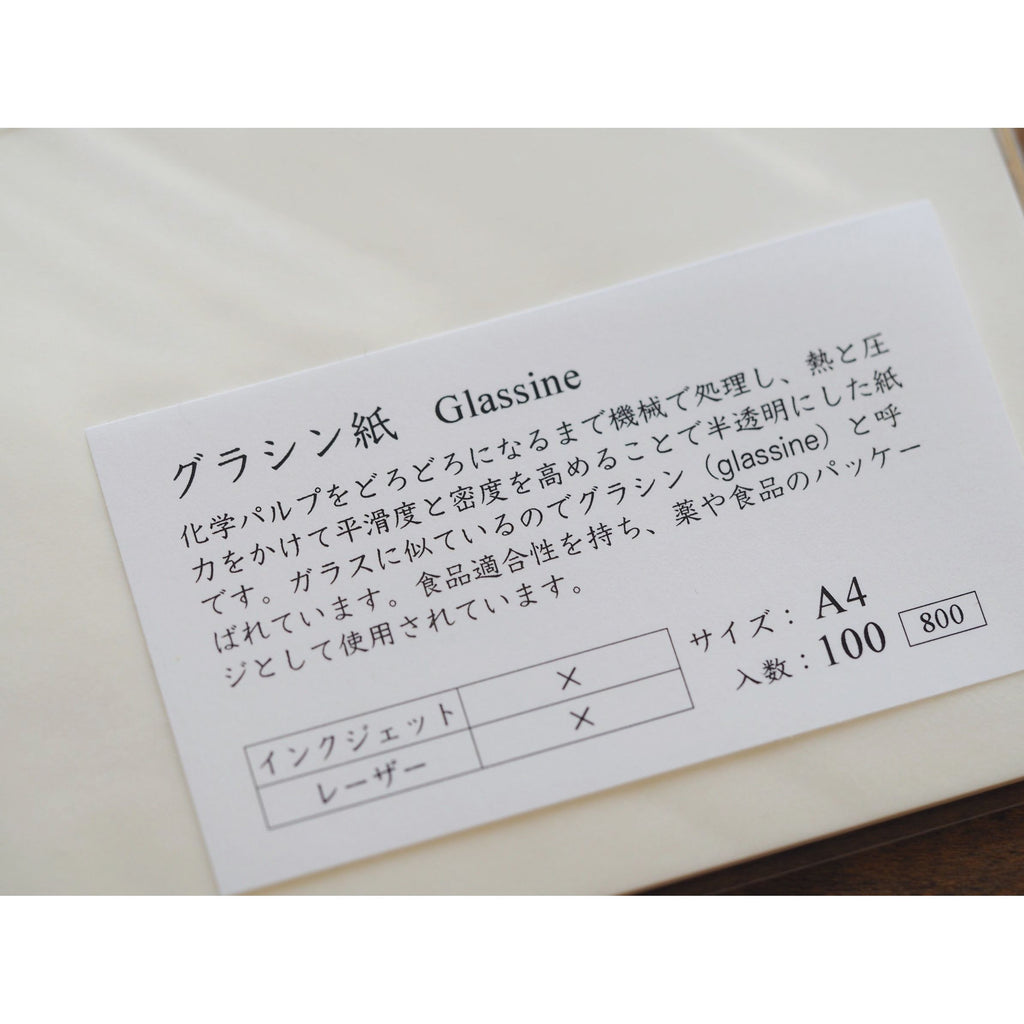 Yamamoto Loose A4 Paper - Glassine