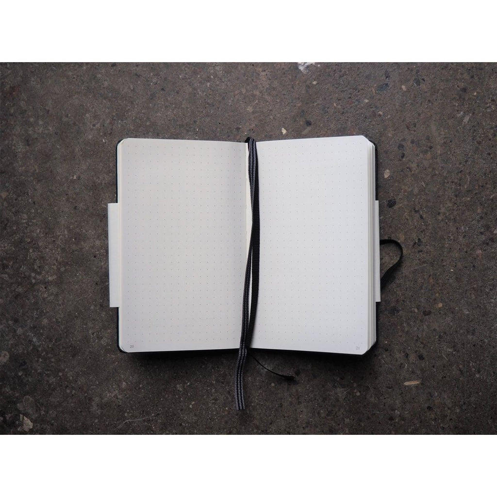 Leuchtturm Hardcover A6 Pocket Notebook - Black (Dot)