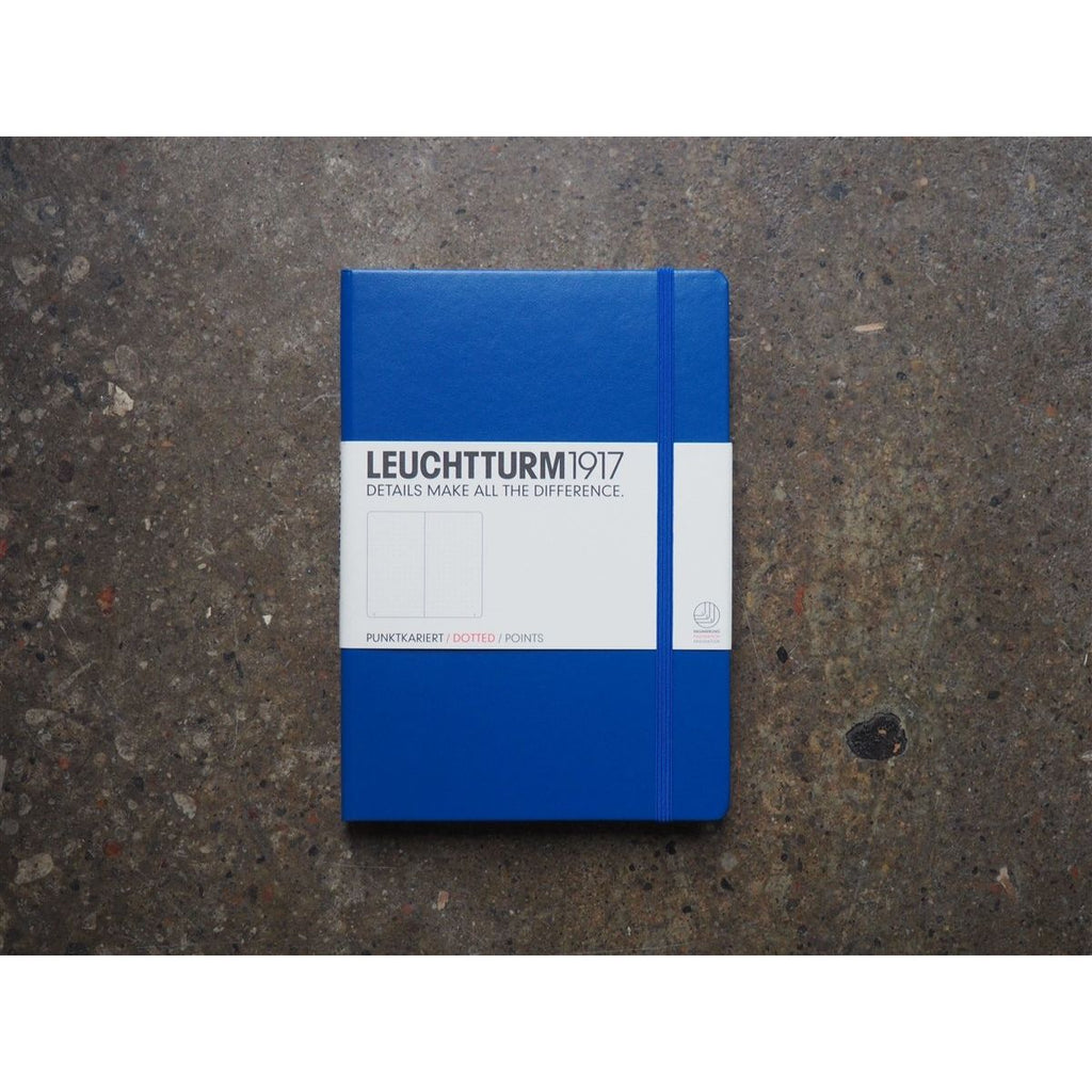 Leuchtturm Hardcover A5 Notebook - Royal Blue (Dot)