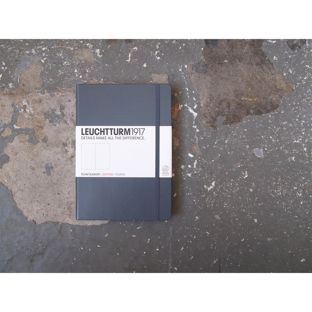 Leuchtturm Hardcover A5 Notebook - Anthracite (Dot)