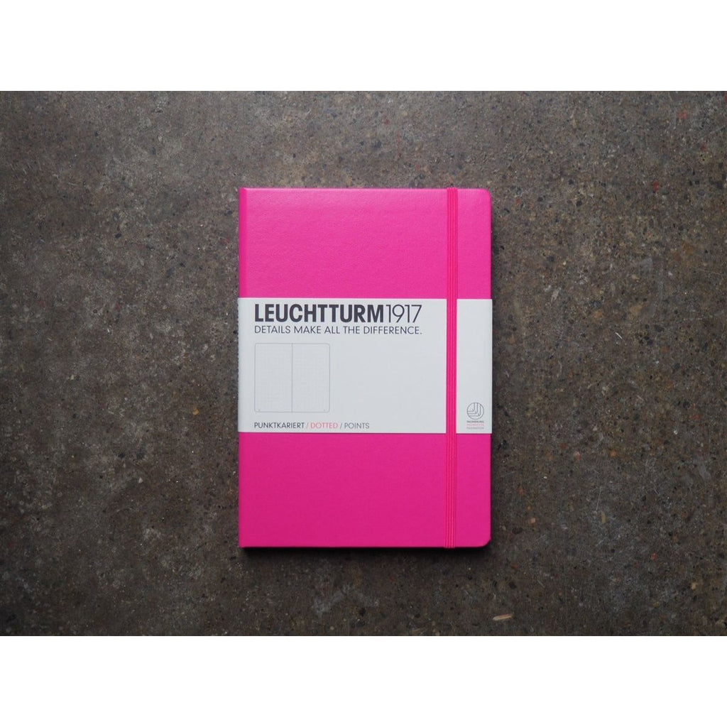 Leuchtturm Hardcover A5 Notebook - New Pink(Dot)