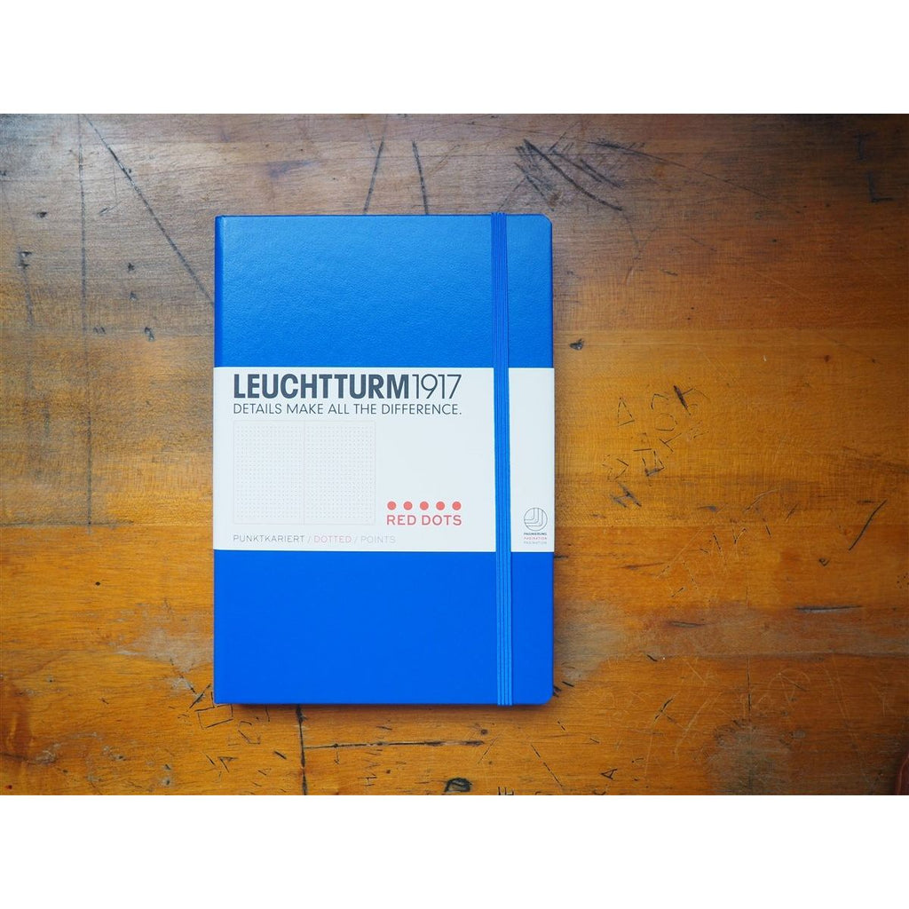 Leuchtturm Hardcover A5 Notebook - Special Edition - Royal Blue (Red Dot)