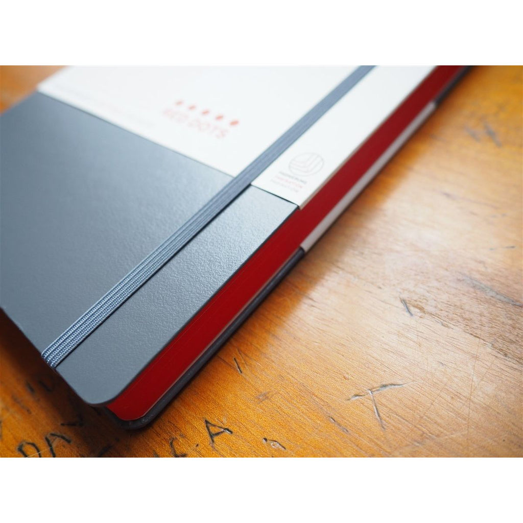 <center>Leuchtturm Hardcover A5 Notebook - Special Edition - Anthracite (Red Dot)</center>