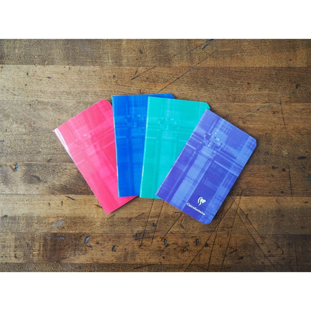 Clairefontaine Mini Staplebound Notebook (7.5 x 12cm) - Lined