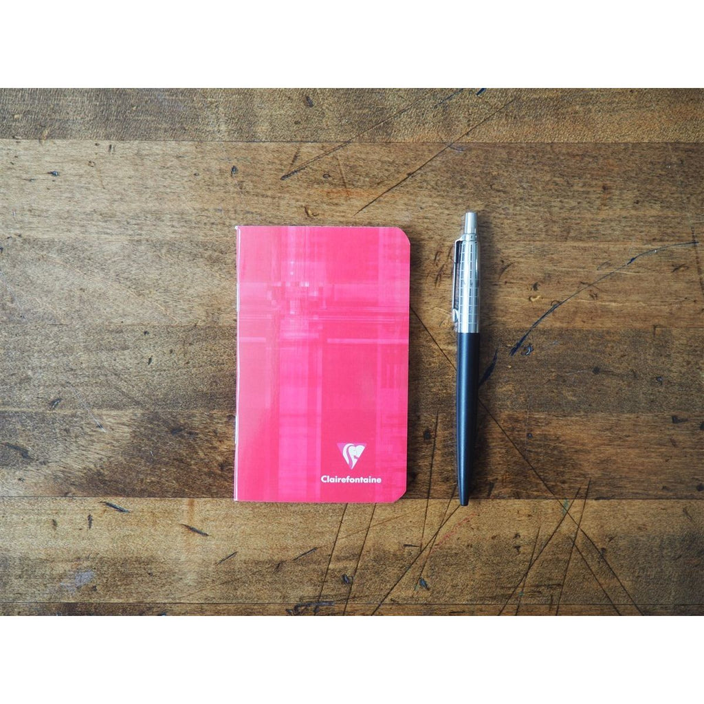 Clairefontaine Mini Staplebound Notebook (7.5 x 12cm) - Lined