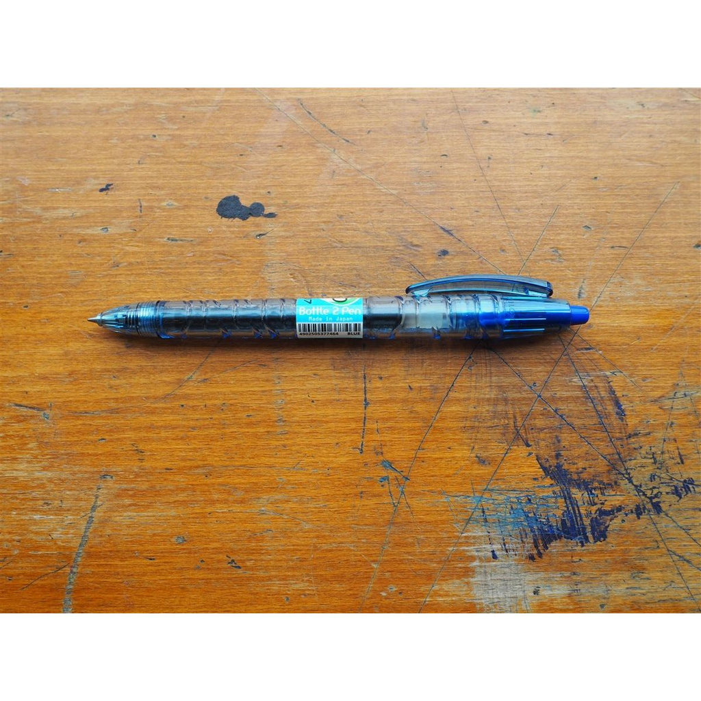 Pilot Bottle 2 Pen (B2P) Rollerball - Blue