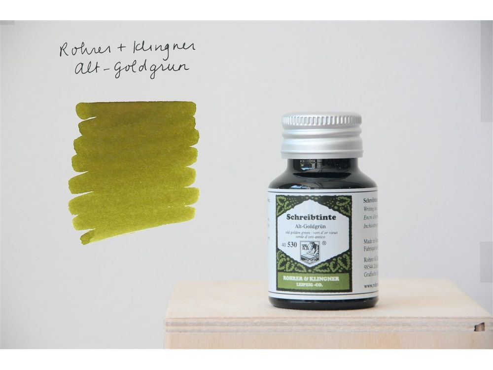 Volcker Green Ink Fountain Pen Ink Green – Wonder Pens