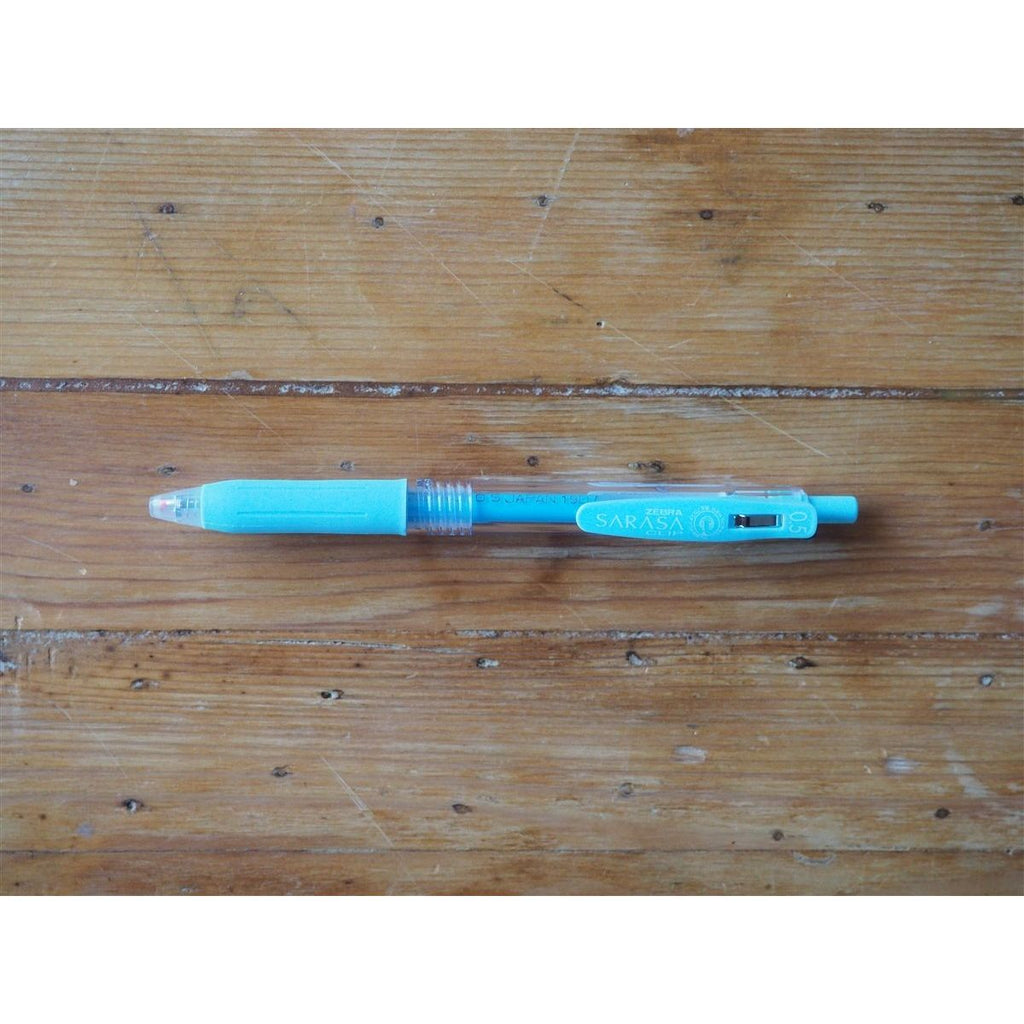Zebra Sarasa Clip 0.5mm Gel Retractable - Milk Blue