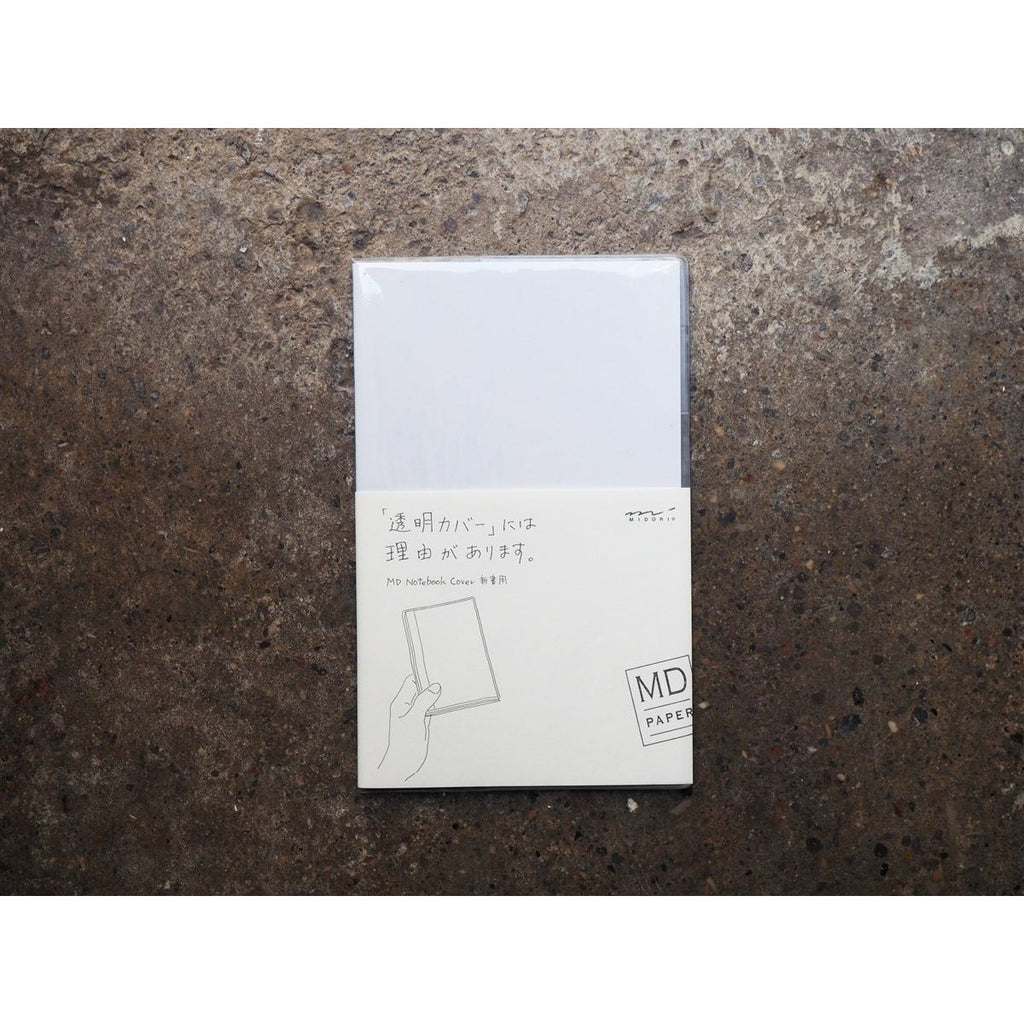 Midori MD Clear Notebook Cover - Slim B6